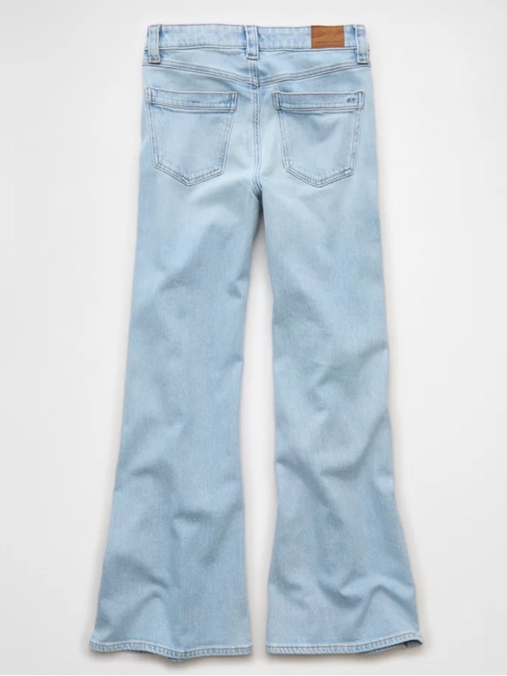 American Eagle Light Wash High-Rise Flare Women’s Jeans No. 5716 - Picture 4 of 5